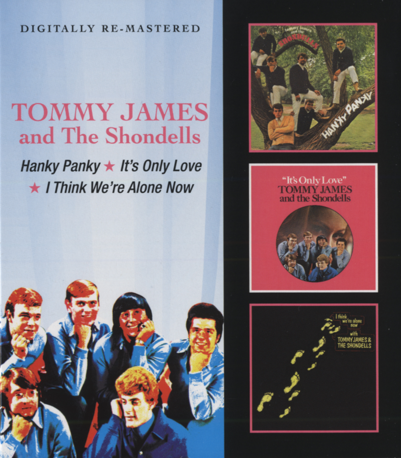 Tommy James & The Shondells CD: Hanky Panky - It's Only Love - I Think ...