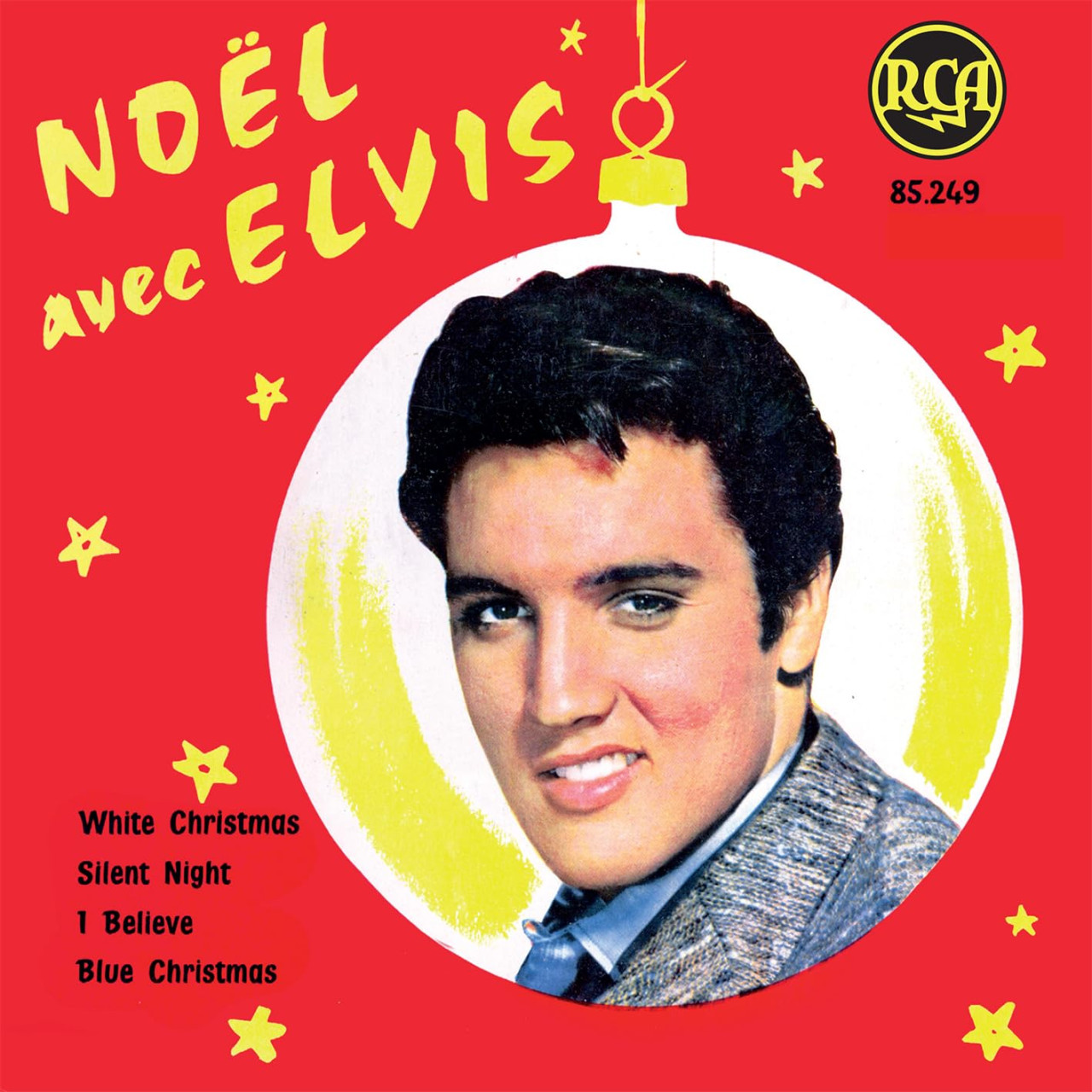 Elvis Presley - Noel avec Elvis (France) (7inch, EP, 45rpm, Ltd.)