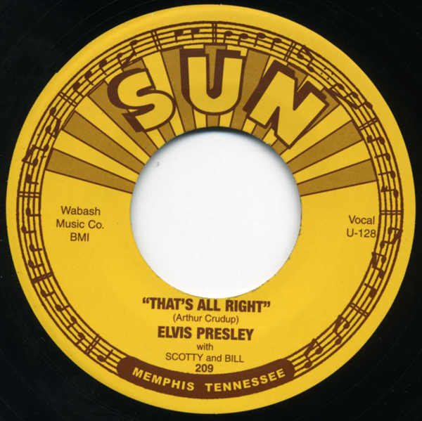 Elvis Presley 7inch: That's All Right - Blue Moon Of Kentucky (7inch ...