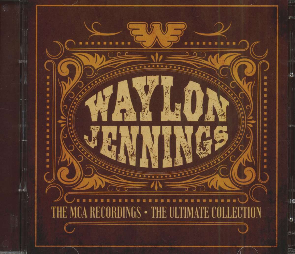 Waylon Jennings Cd The Mca Recordings The Ultimate Collection 2 Cd 0370
