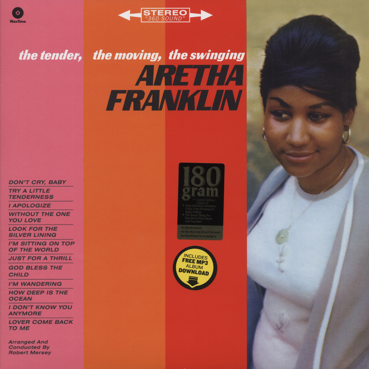 Aretha Franklin LP: The Tender, The Moving, The Swinging (1962)...plus ...