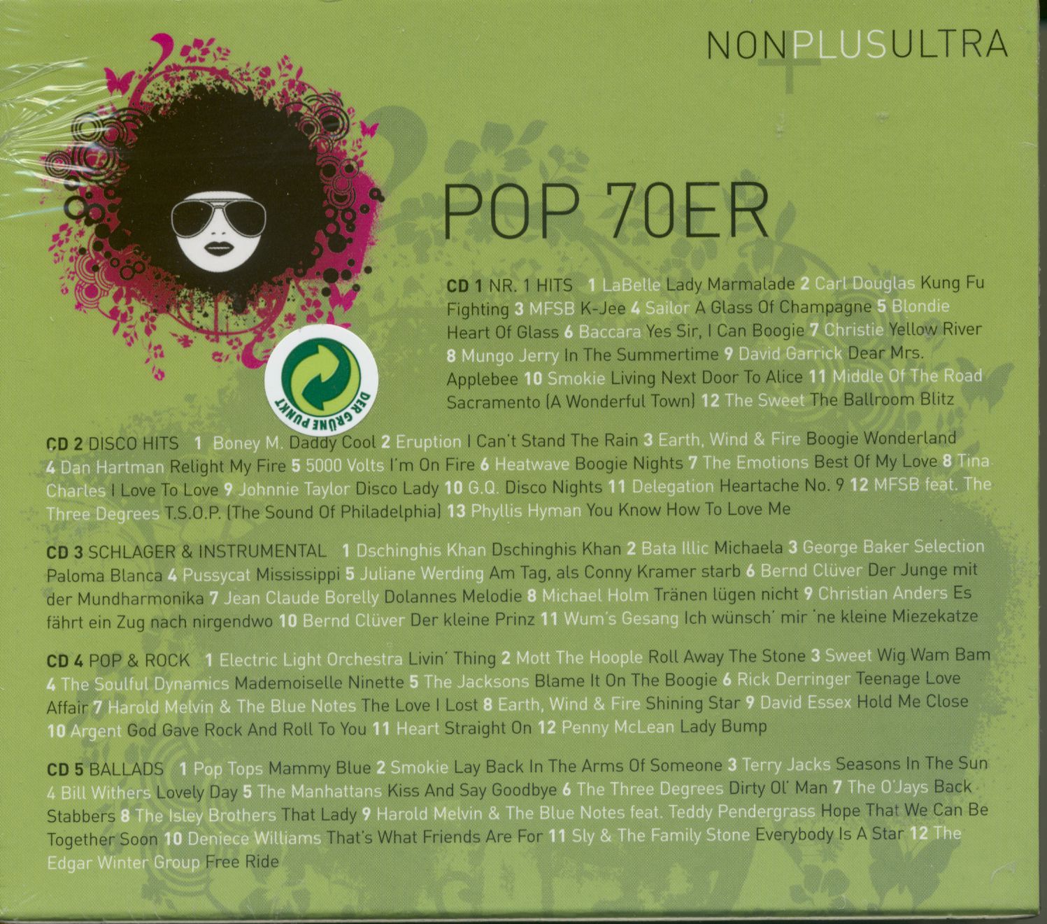 Various Non Plus Ultra Pop Der 70er