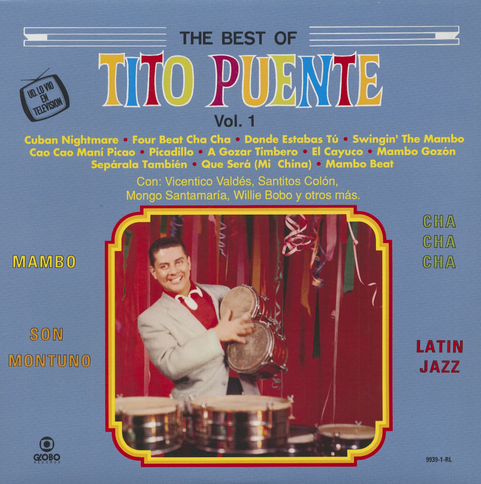 Tito Puente LP: The Best Of Vol.1 - Bear Family Records