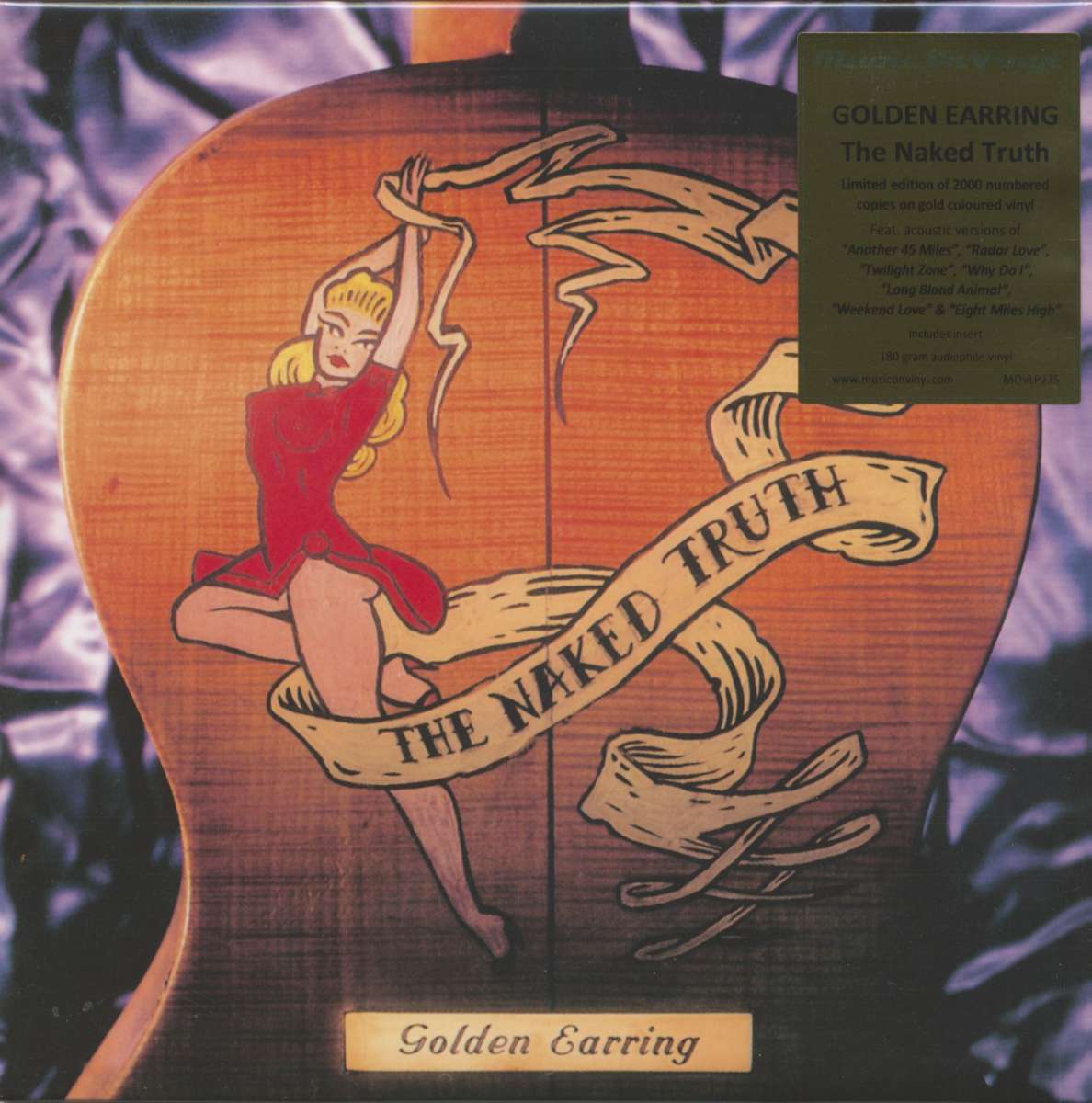 Golden Earring LP: Naked Truth (2-LP, 180g Colored Vinyl, Ltd.) - Bear ...