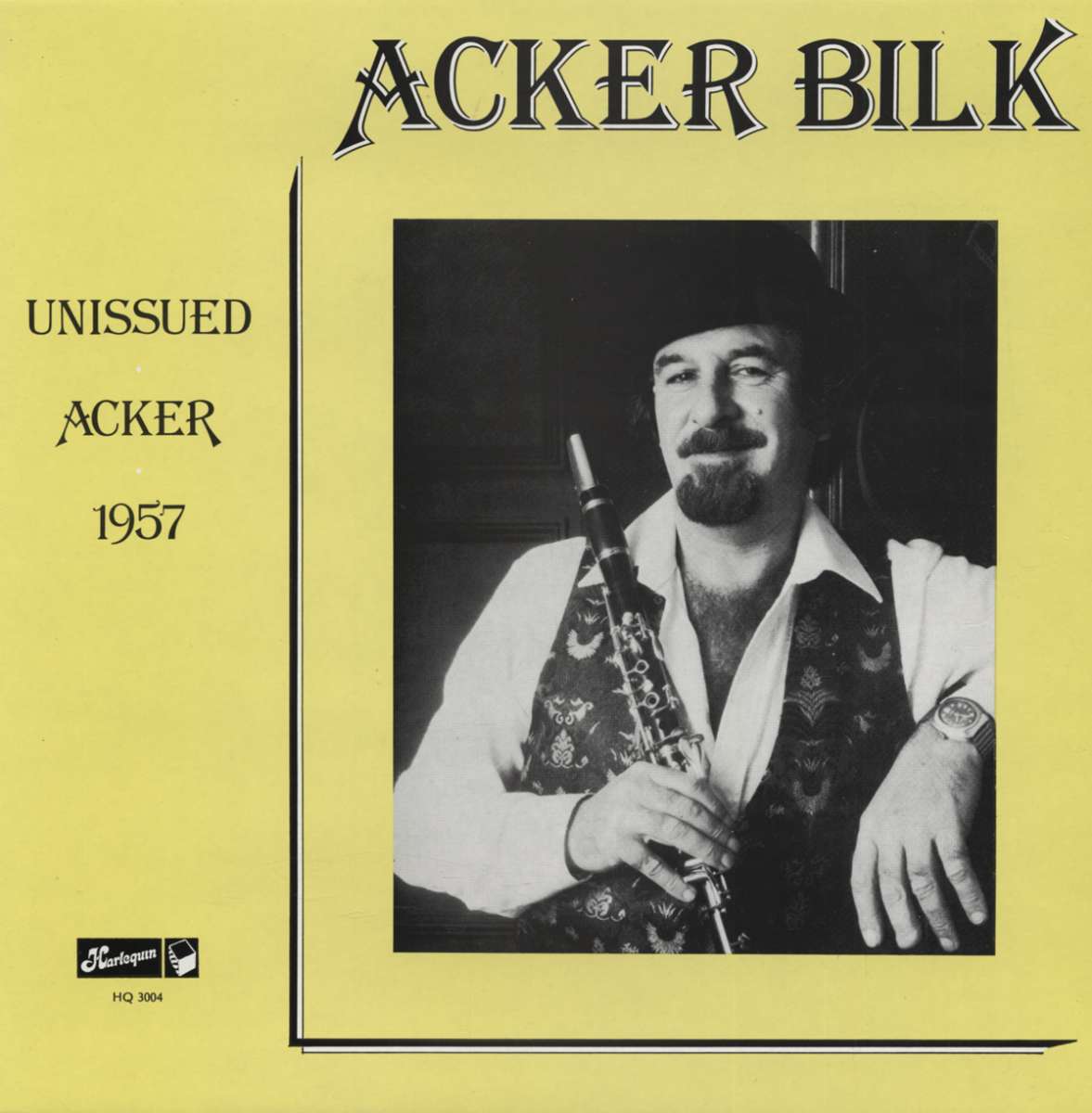 Mr. Acker Bilk LP: Unissued Acker 1957 - Bear Family Records