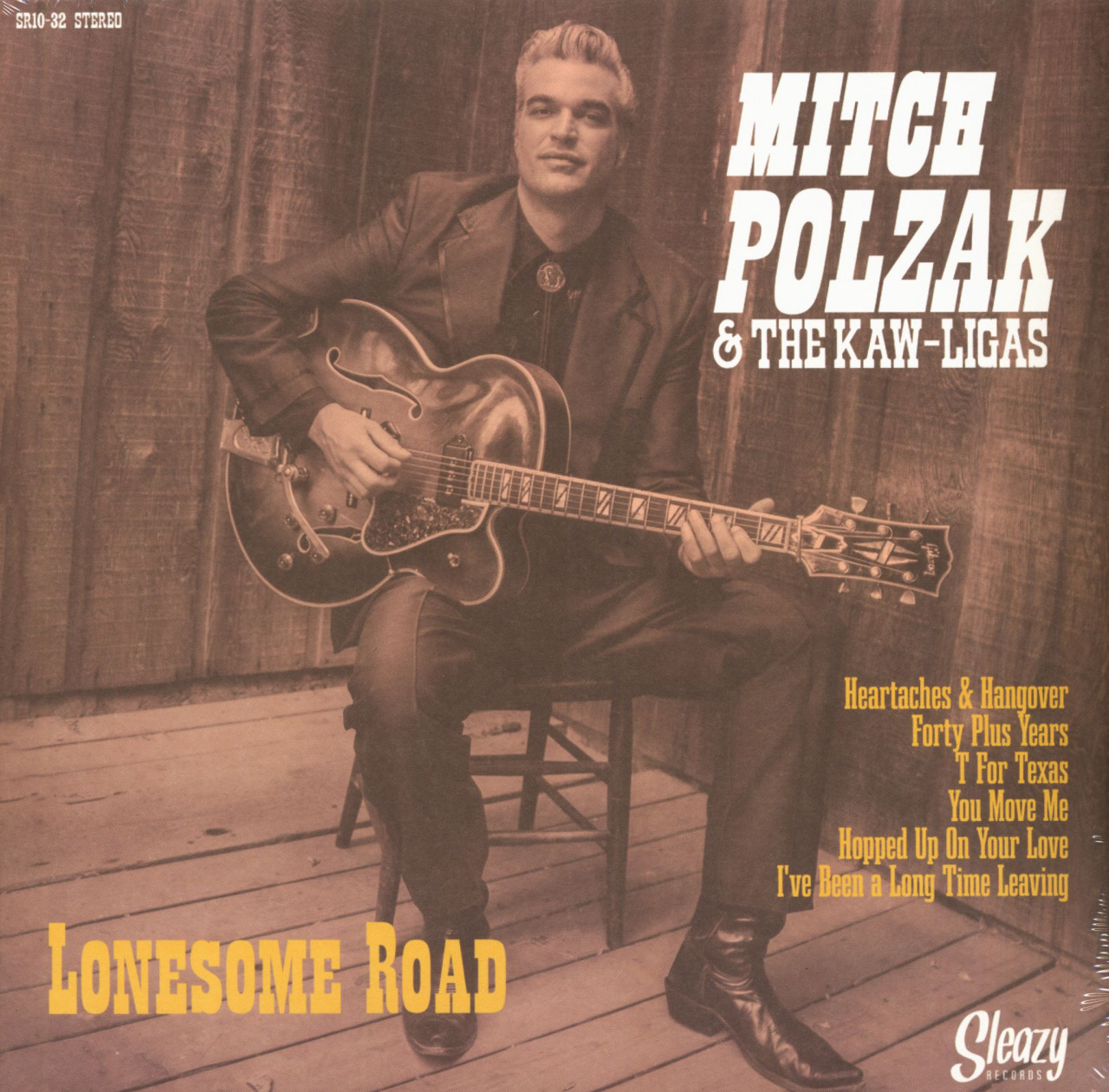 Mitch Polzak & The Kaw-Ligas - Lonesome Road (LP, 10inch)