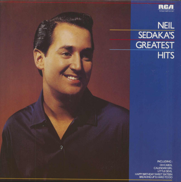 Neil Sedaka LP: Neil Sedaka's Greatest Hits (LP) - Bear Family Records