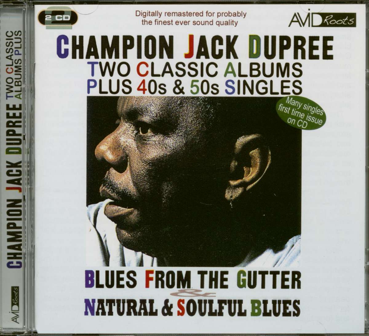 Champion Jack Dupree CD: Two Classic Albums Plus (2-CD) - Bear Family ...