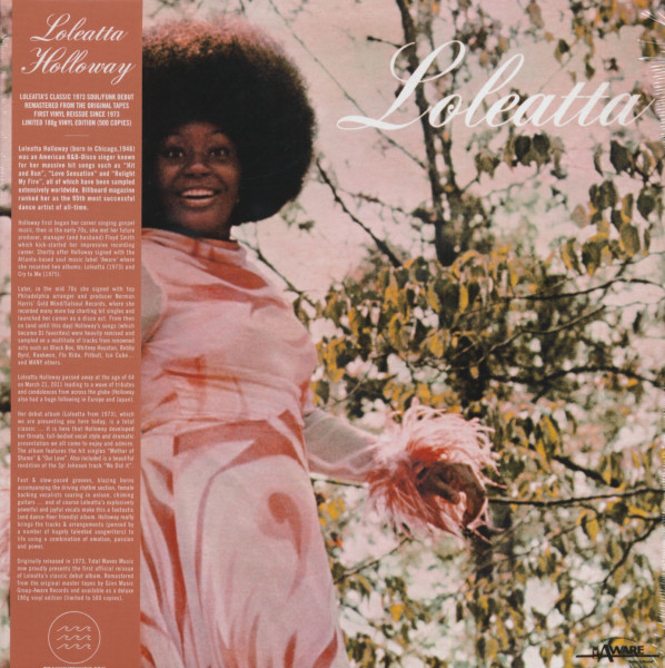 Loleatta Holloway LP: Loleatta (LP, 180g Vinyl, Ltd.) - Bear Family Records