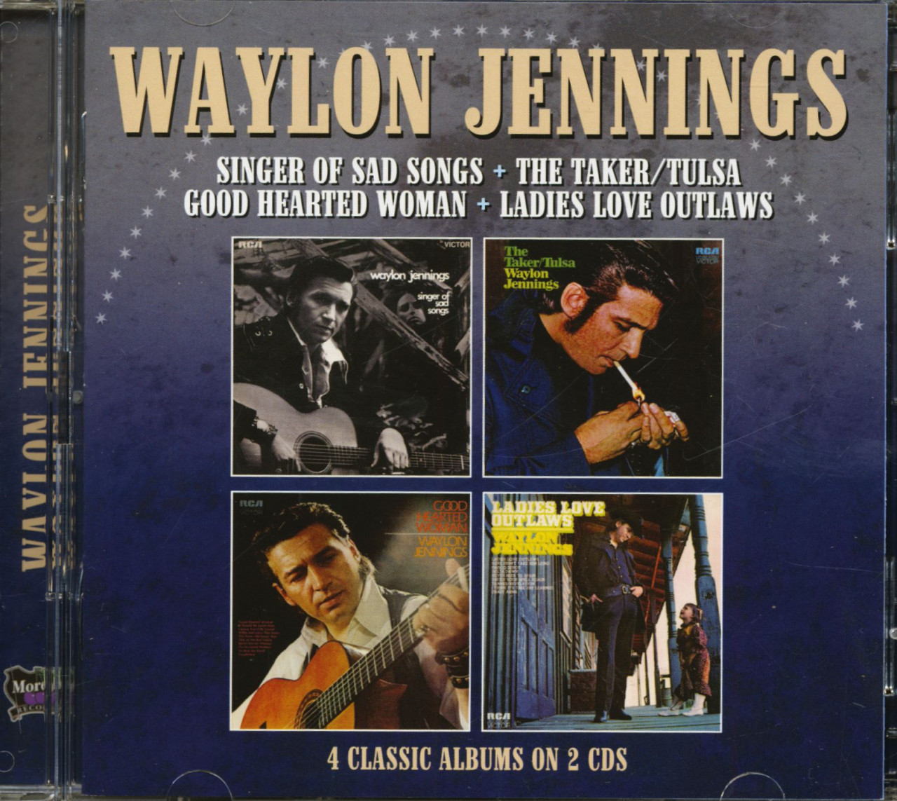 Waylon Jennings - 4 Classic Albums on 2 CDs (2-CD)