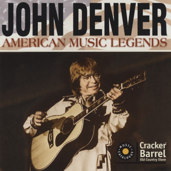 John Denver CD American Music Legends Cracker Barrel Excl. Bear