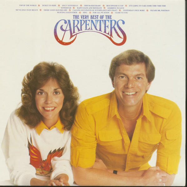 The Carpenters LP: The Very Best Of The Carpenters (LP) - Bear Family ...