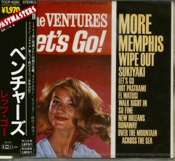 The Ventures Cd Let S Go Cd Japan Edition Bear Family Records