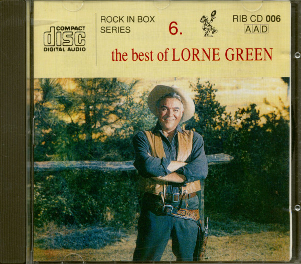 Lorne Greene CD: The Best Of (CD) - Bear Family Records