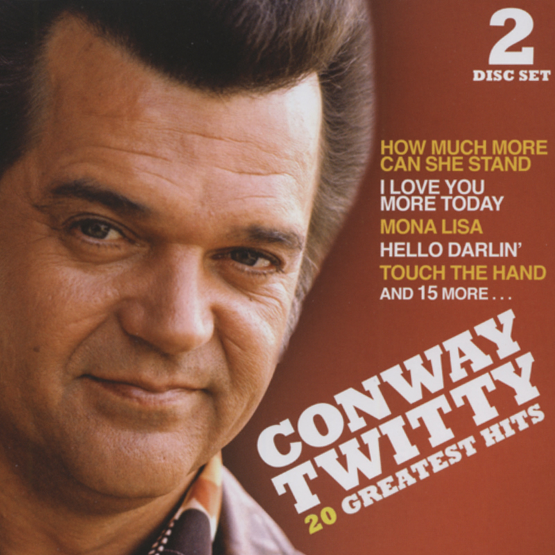 Conway Twitty CD: 20 Greatest Hits 2-CD - Bear Family Records