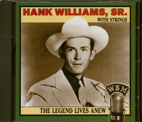 Hank Williams, Sr. CD: Legend Lives Anew (CD) - Bear Family Records