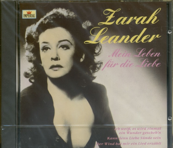 Zarah Leander CD: Mein Leben fuer die Liebe (CD) - Bear ...