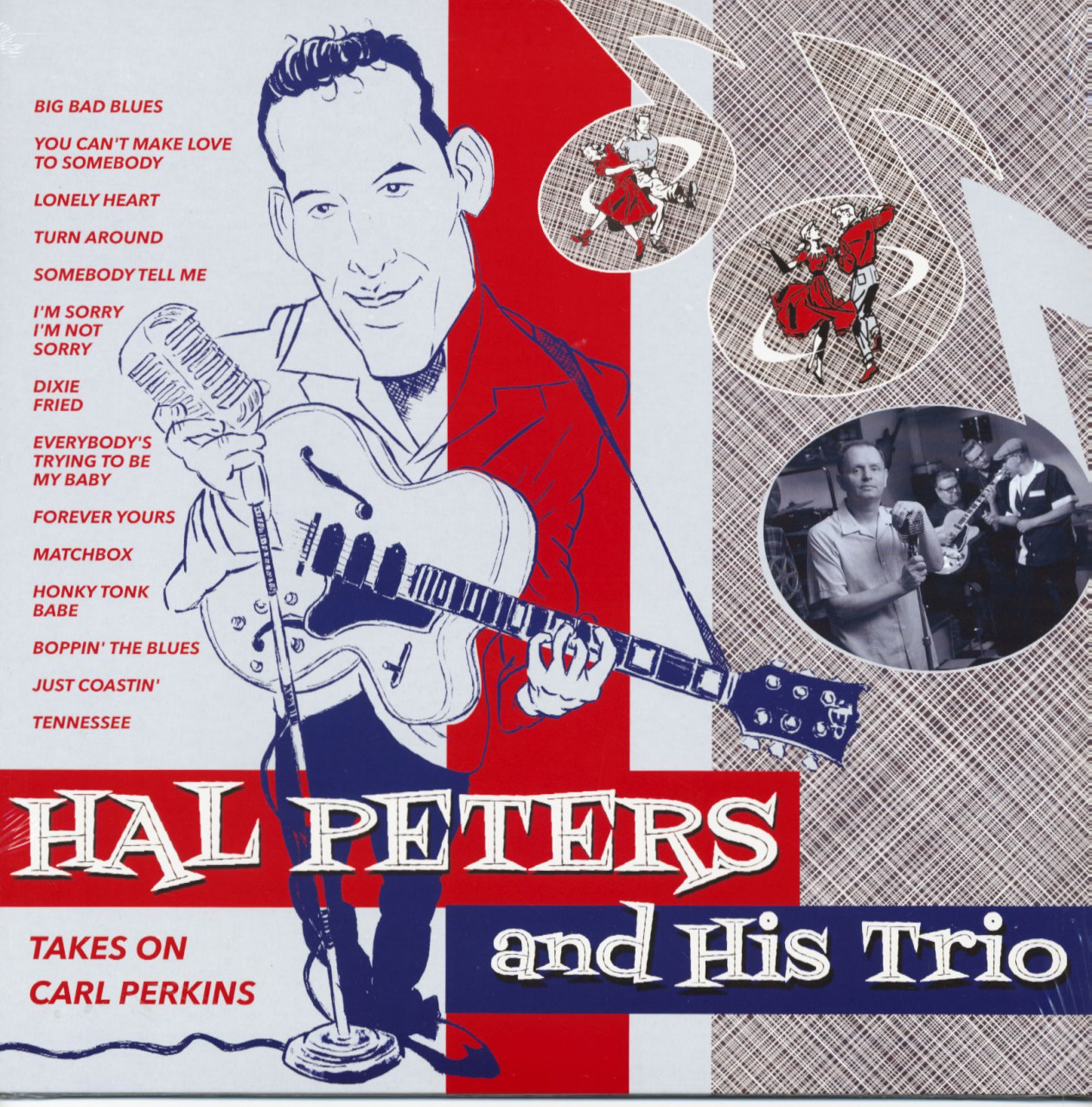 Hal Peters & His Trio - Hal Peters Trio – Takes On Carl Perkins (LP)