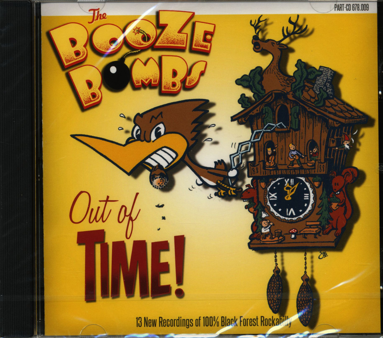 BOOZE BOMBS - Out Of Time! (CD)