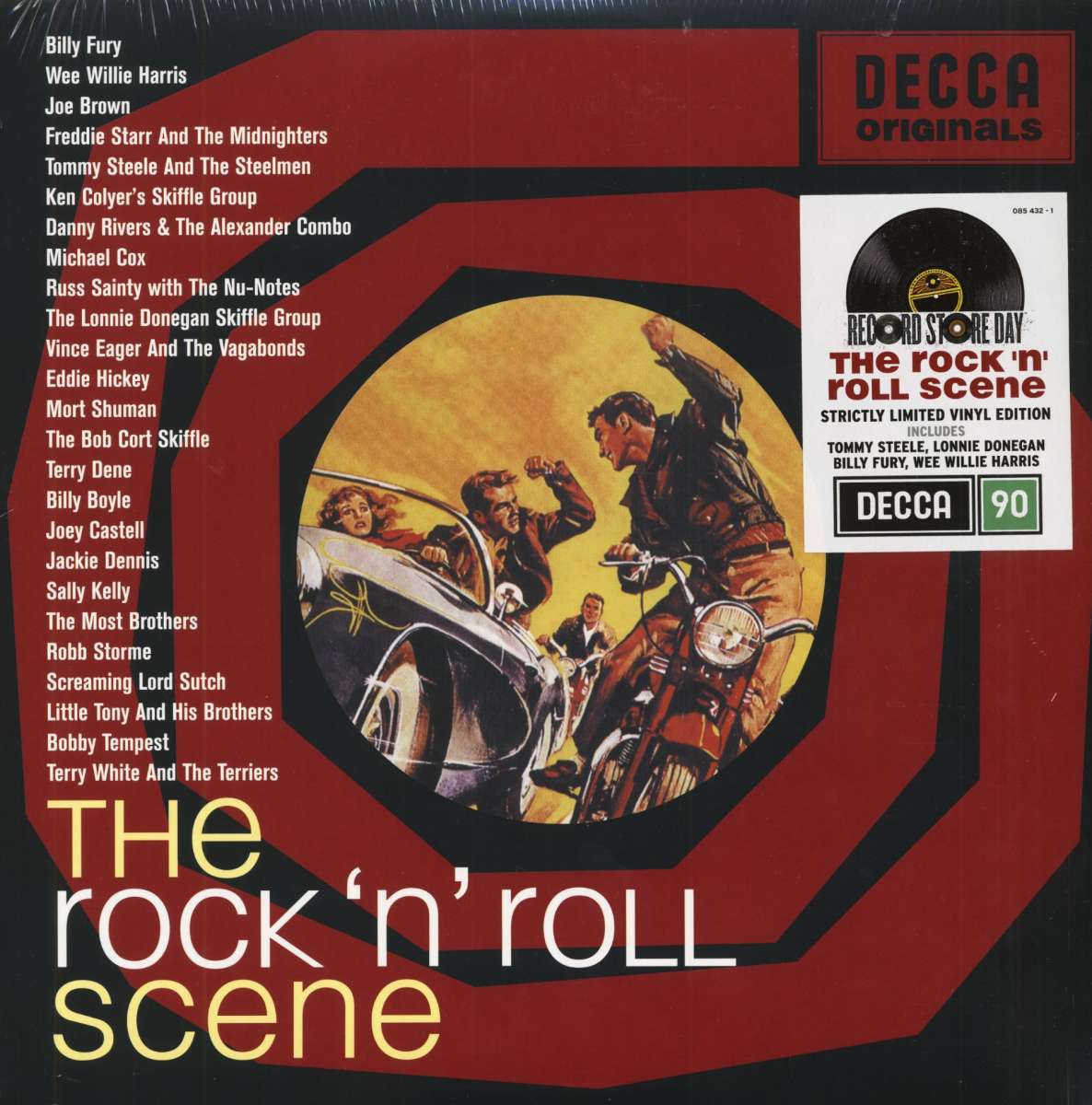 Various Artists LP: The Rock'n'Roll Scene - Decca Originals (2-LP, Ltd ...