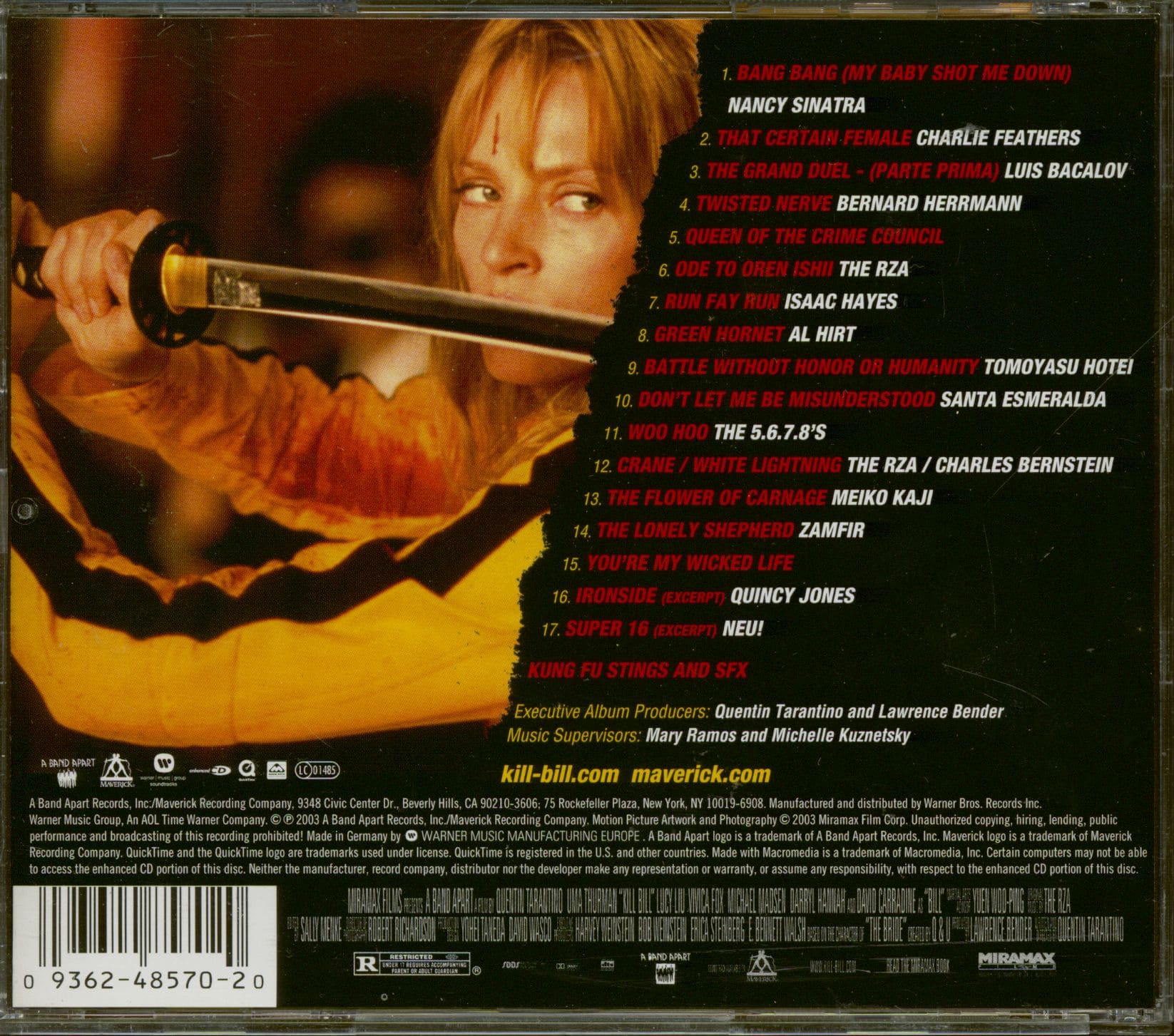 dvd kill bill volume 1